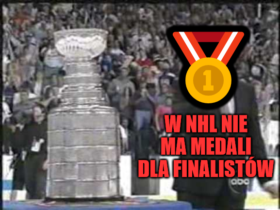 Kac po finałach przegranych o włos – w NHL nie ma medali dla finalistów