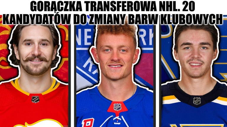 Gorączka transferowa NHL. 20 kandydatów do zmiany barw klubowych