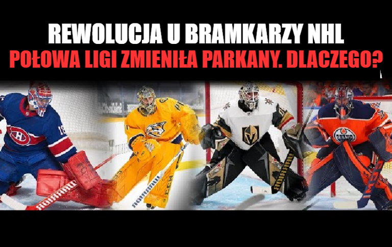 Rewolucja u bramkarzy NHL. Połowa ligi zmieniła parkany. Dlaczego?