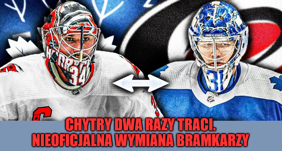 Chytry dwa razy traci. Hurricanes ratują się Andersenem, Mrazek ucieka do Toronto