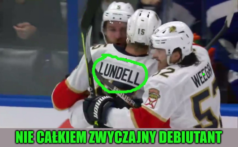 Anton Lundell – nie całkiem zwyczajny debiutant