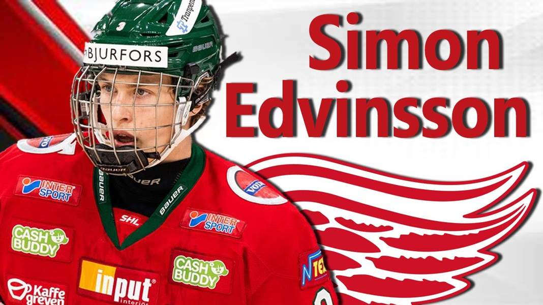 Red Wings trafili w „10”? Simon Edvinsson rośnie w oczach