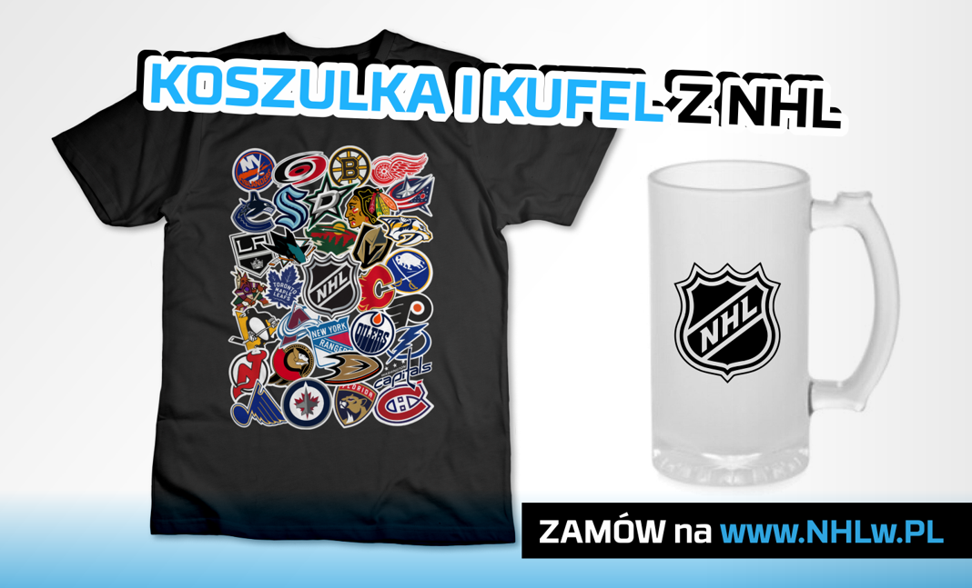 Zrób sobie lub bliskiej osobie prezent! Zamów kufel i koszulkę NHL!