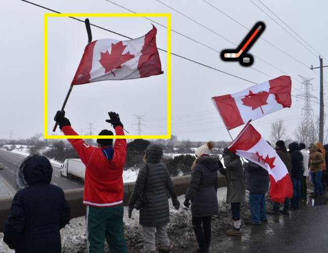 Świat hokeja reaguje na protest w Kanadzie. #FreedomConvoy2022