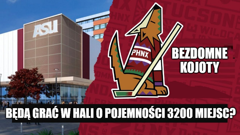 Bezdomne Kojoty – Arizonę czeka gra w hali o pojemności 3200 miejsc?