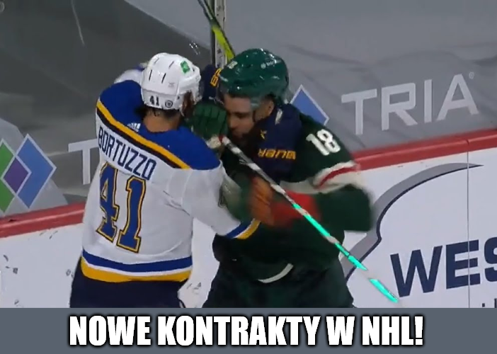 Kontrakty: Bortuzzo, Greenway, McNabb, Maroon, Carter i Brown