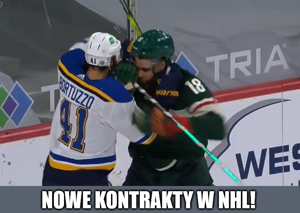 Kontrakty: Bortuzzo, Greenway, McNabb, Maroon, Carter i Brown
