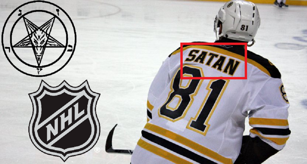 Graj piękny Szatanie, czyli gdy krzyżują się drogi hokeja, NHL i satanizmu