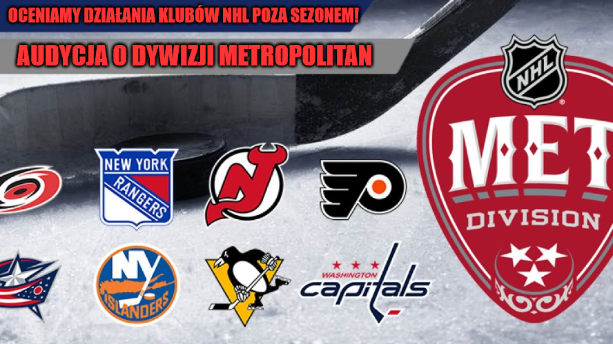 Audycja. Oceniamy działania klubów NHL poza sezonem! Dywizja Metro