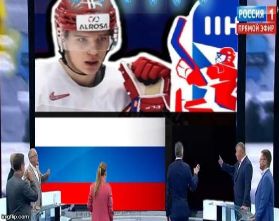 Rosyjska propaganda w hokeju. Ludzie uwierzyli w triumf, którego nie było!