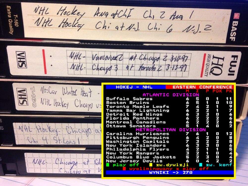 NHL w Polsce 20 lat temu. Jak można było się tym interesować? Jak oglądać?