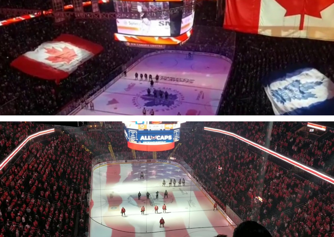 Spersonalizowane hymny narodowe w NHL. Kreatywność kibiców nie zna granic