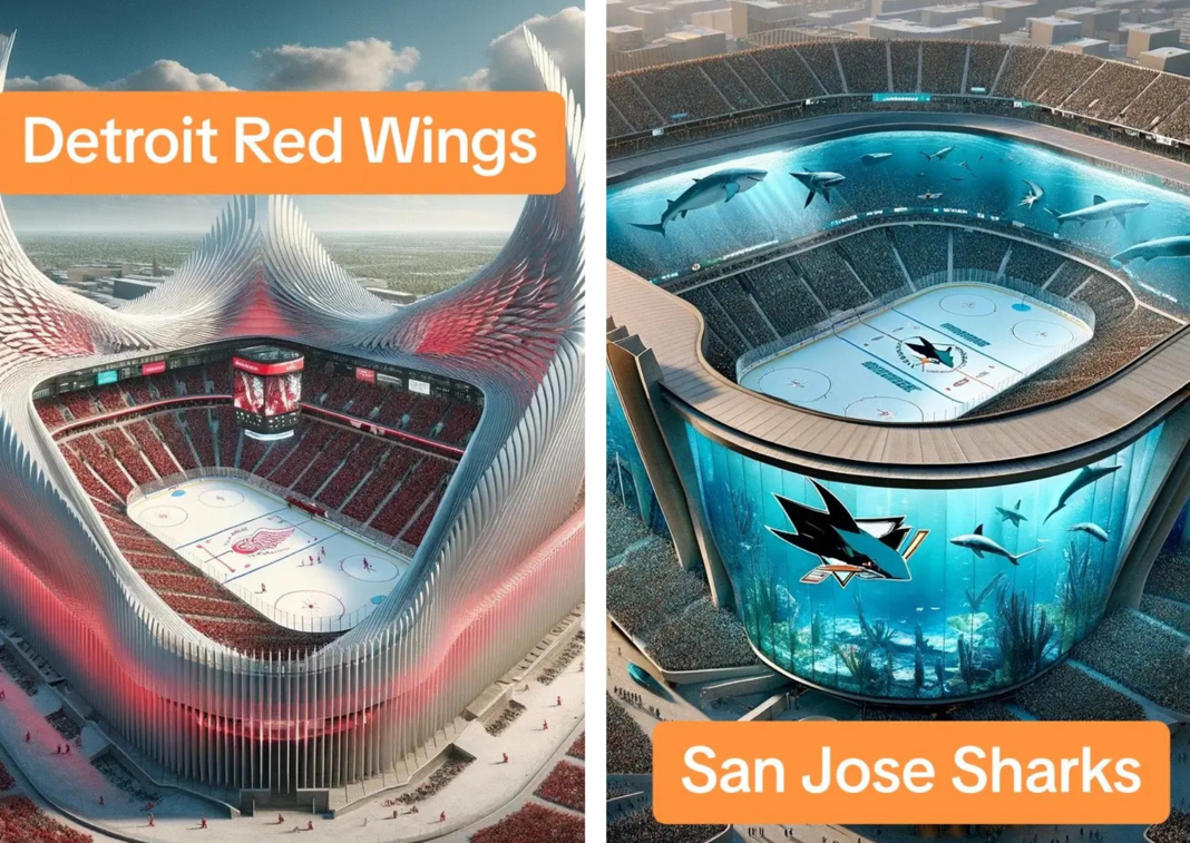 Galeria o NHL: Hokejowe areny rodem z czarodziejskiej krainy! Jak w bajce