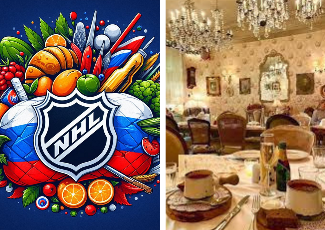 To oaza Rosjan grających w NHL. Mari Vanna. Tam jedzą i piją gwiazdy