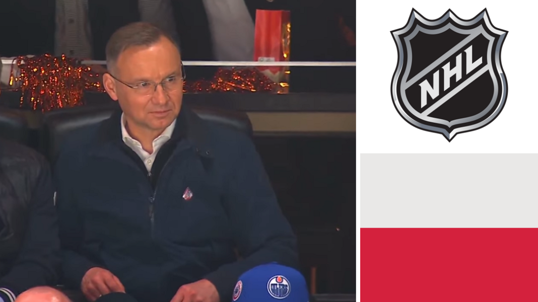 Prezydent Duda na NHL. Nie tylko on kocha hokej! Oto inni słynni Polacy na meczach