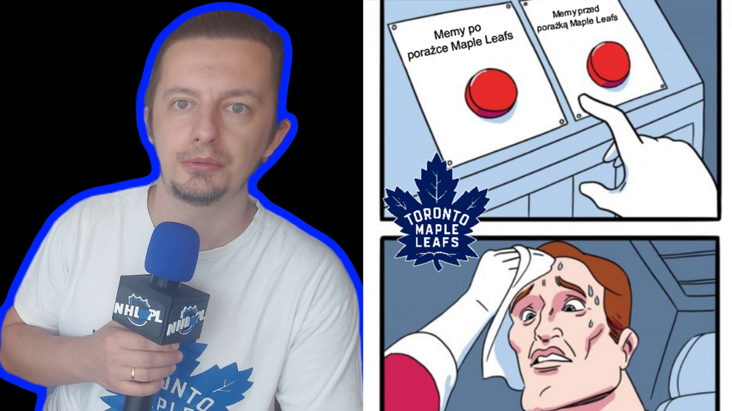 WIDEO o NHL. To dlatego Toronto Maple Leafs są play-offowym memem