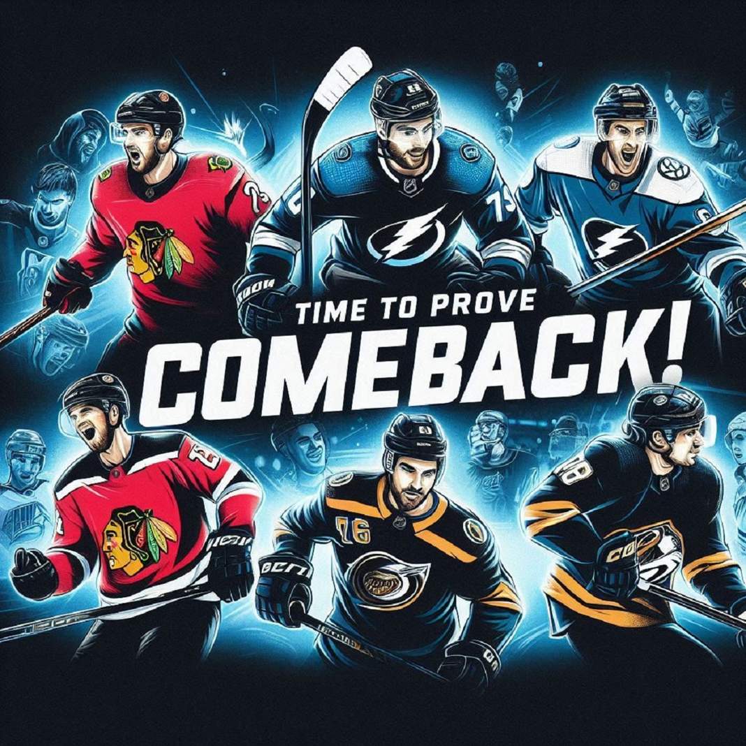 Muszę się odkuć! Oni zawalczą o odkupienie w przyszłym sezonie NHL #1