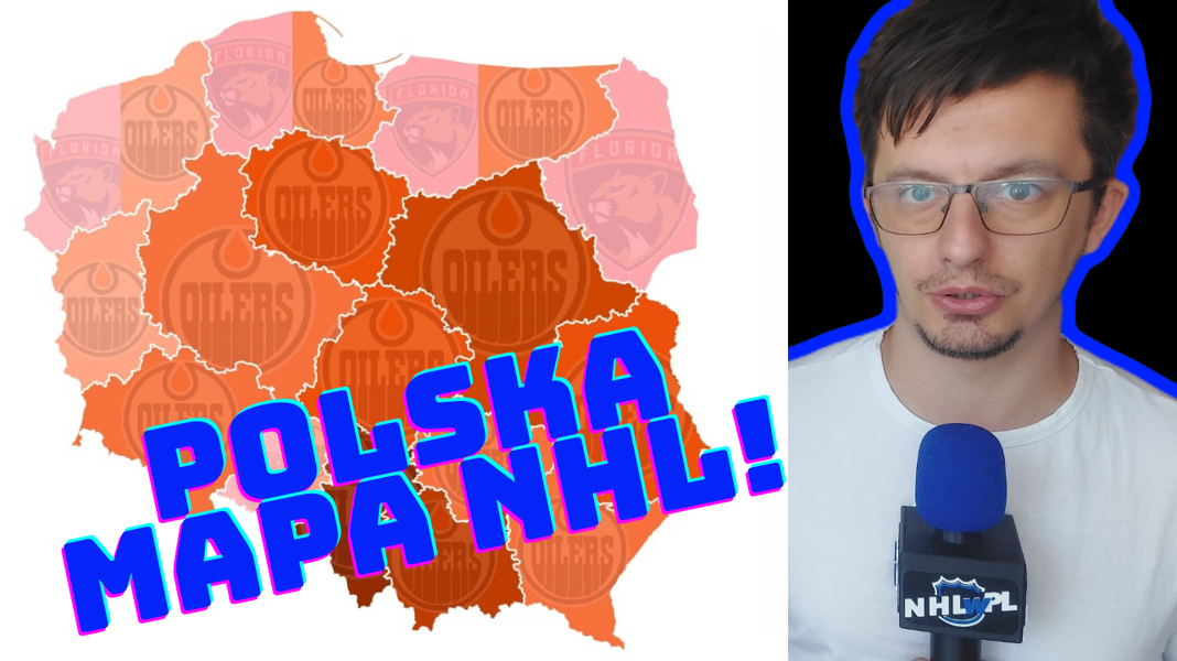 WIDEO. Polska mapa NHL! Kto popiera kogo w finałach?