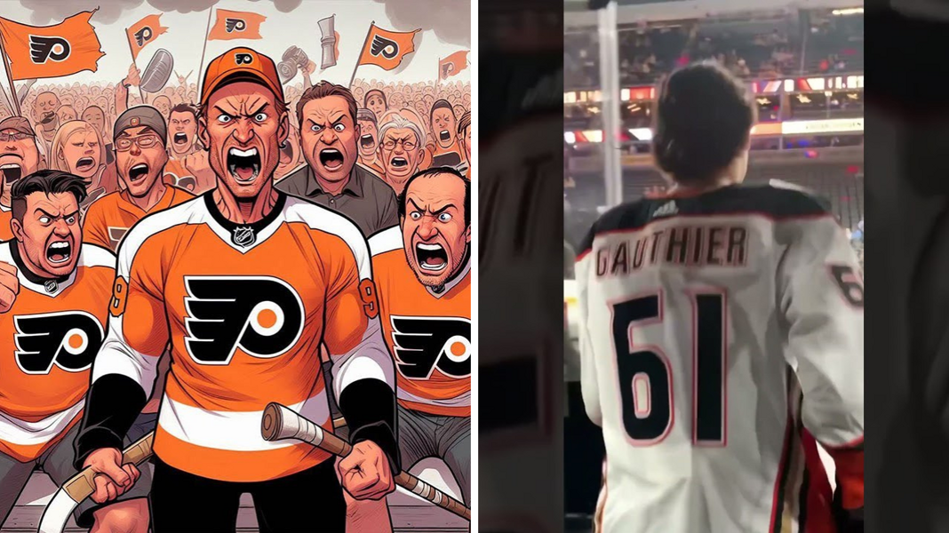 Zdrada Gauthiera w NHL nadal grzeje. Kibice Flyers znowu się odpalili
