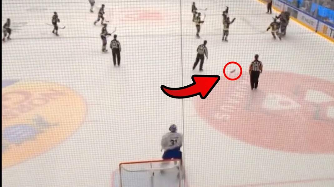 Próbne kontrakty. Rzucał bidonem w sędziego, zaprosili go do NHL