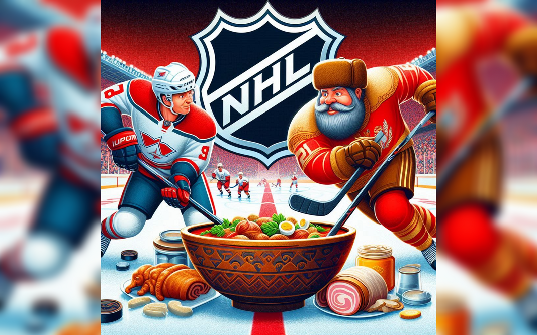 Hokej. Podsumowanie tygodnia z KHL. Przywitali gościa z NHL barszczem i smalcem