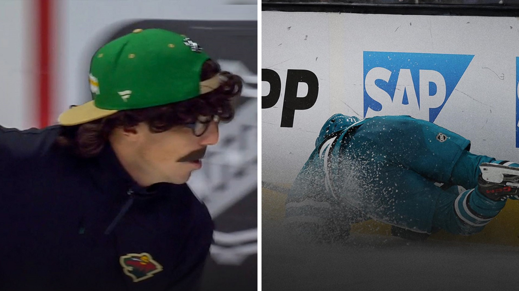 Przedsezon w NHL. Słynny bramkarz przebrał się za czyściciela lodu