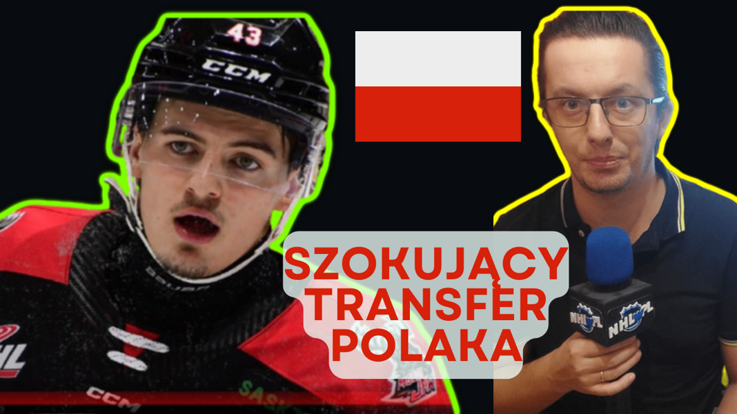 WIDEO. KONIEC MARZEŃ o NHL? Polski TALENT w SZOKUJĄCYM transferze! 😱 | Krzysztof Maciaś | BEZ ABONAMENTU