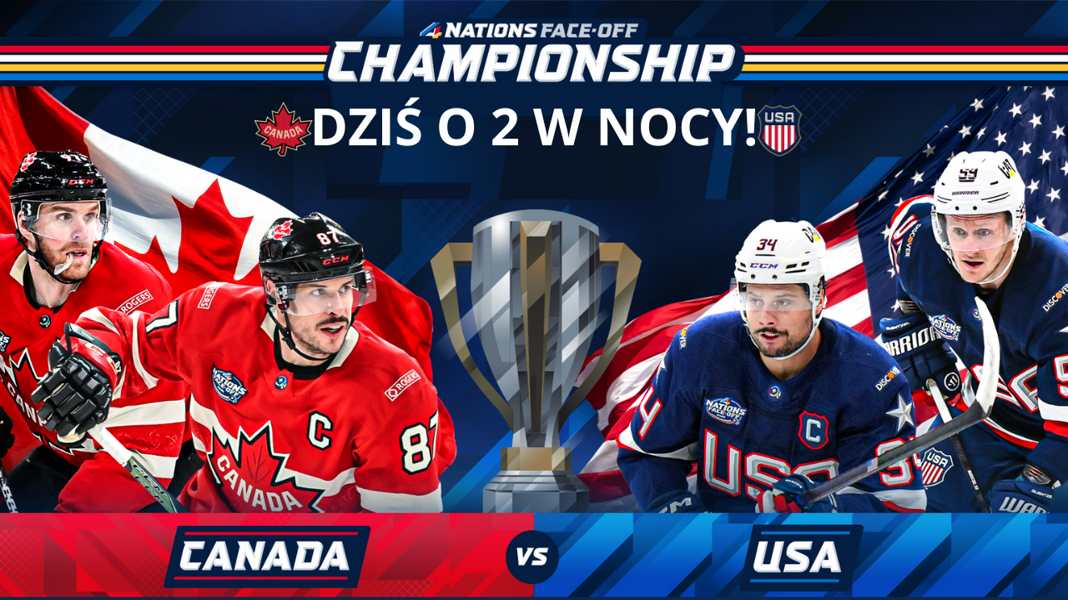 Hokej. Wielki FINAŁ. Kanada – USA. Oglądaj u nas 4 Nations! STREAM