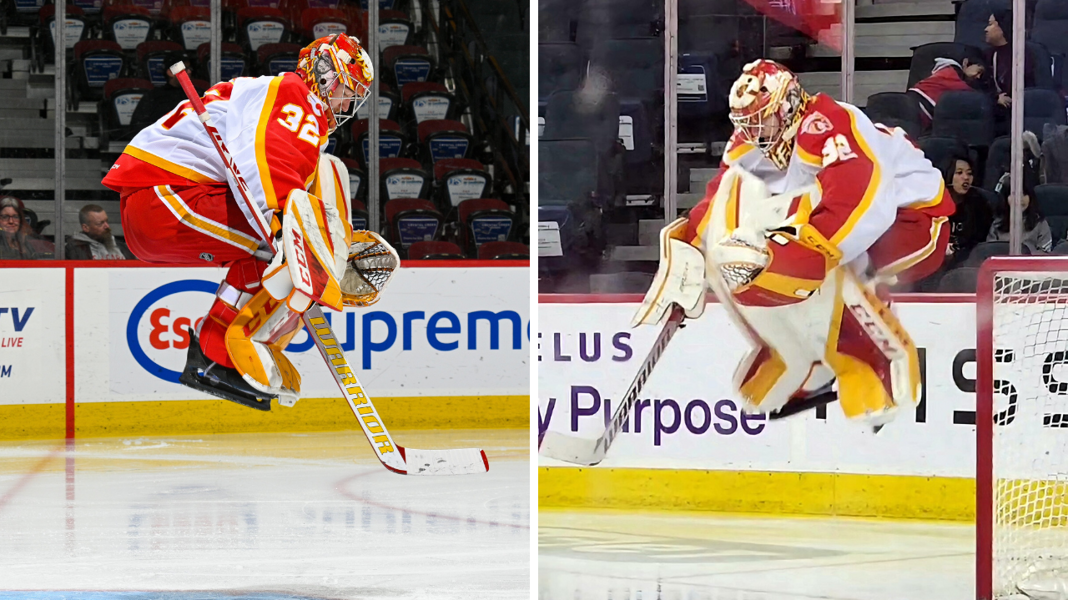 Bramkarski kandydat do nagrody debiutanta sezonu NHL. Skaczący Wilk!