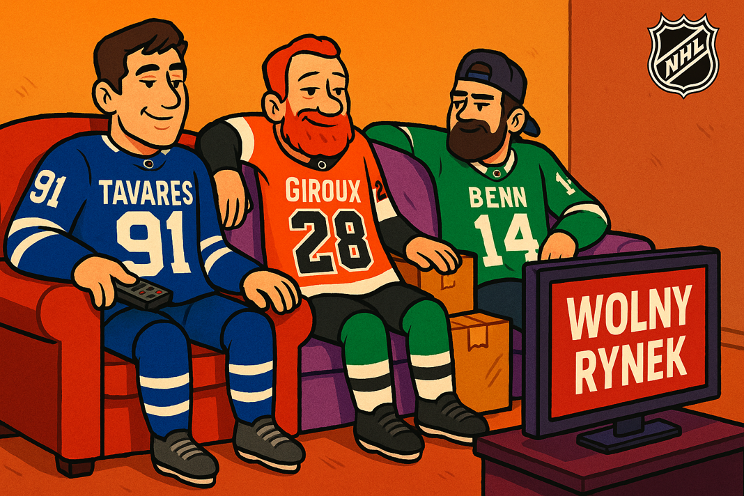 Weteranom z NHL nie chce się pakować! Tavares, Giroux i Benn zostają