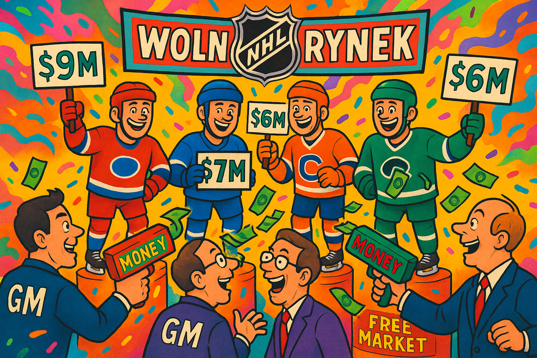 Hokej. Audycja. Wielkie otwarcie rynku kontraktowego NHL!