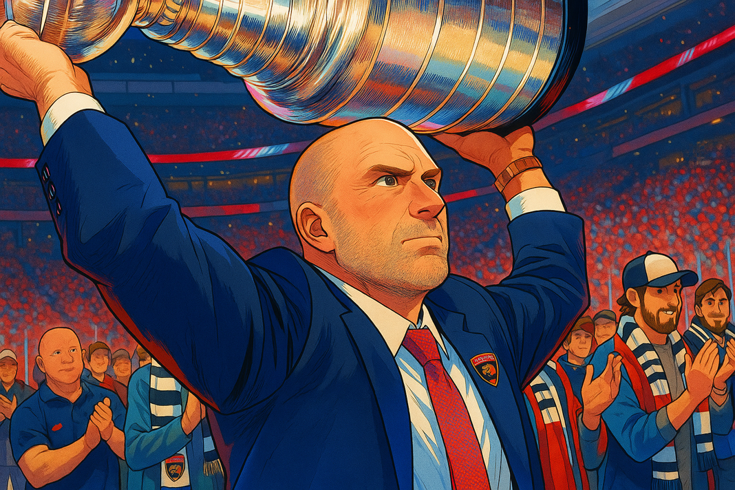 Hokej. Był fatalnym hokeistą. Ale jest geniuszem zarządzania w NHL! Zbudował wielkich Panthers