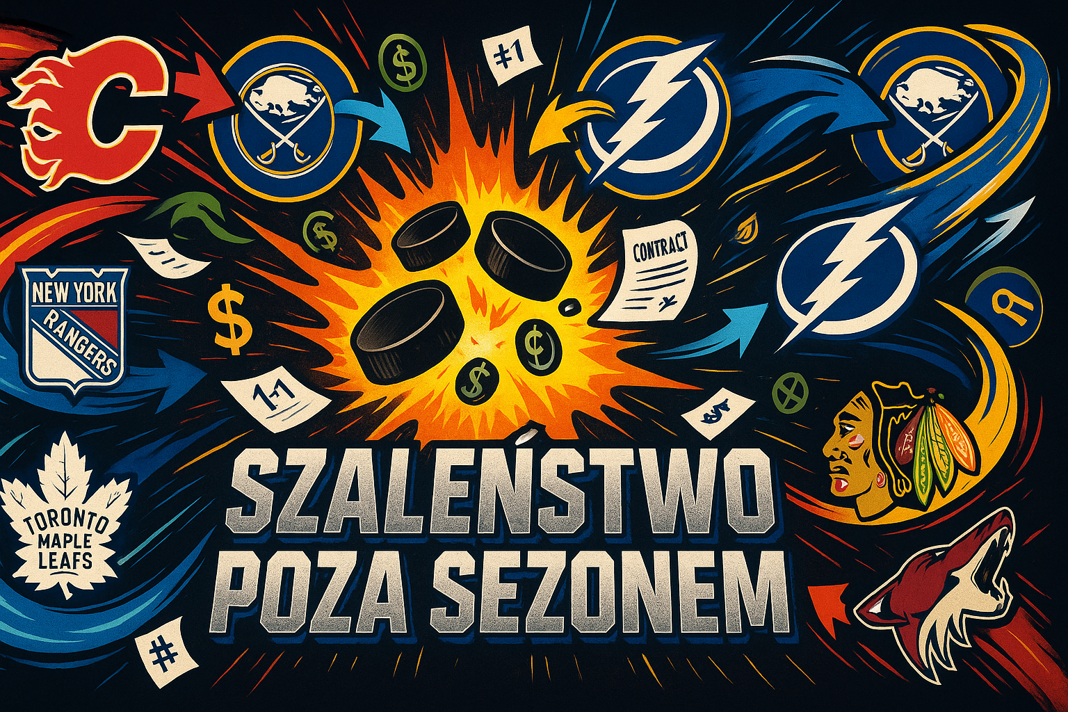 Hokej. OCENIAMY dwa tygodnie offseason NHL każdego klubu! Draft, rynek kontraktowy i wymiany