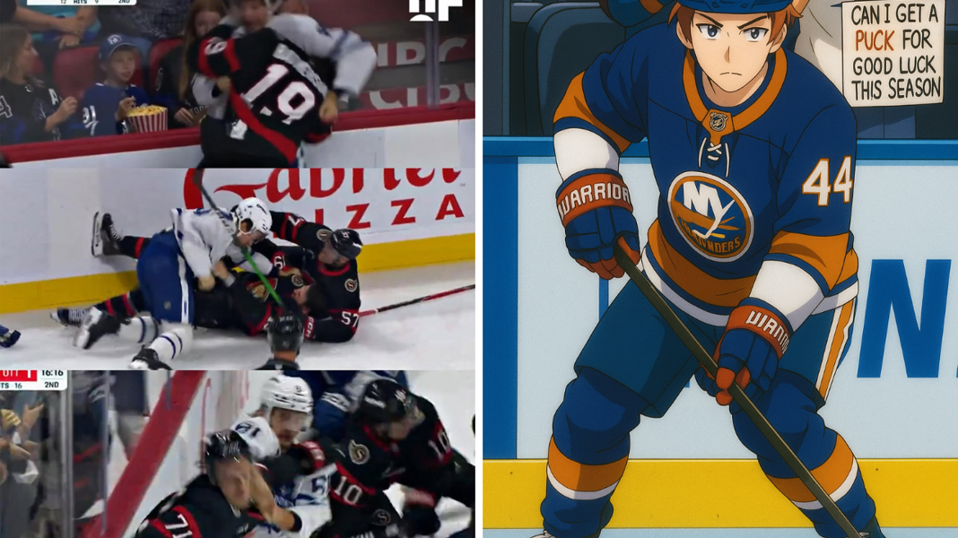 Sparingi w NHL. Kapitańska robota Landeskoga, już się biją w Ontario