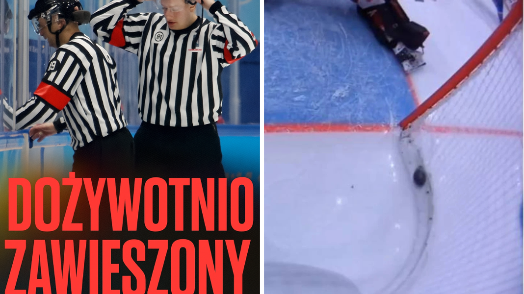 Skandal w hokeju! Gol widmo daje wygraną. Sędzia dożywotnio zawieszony