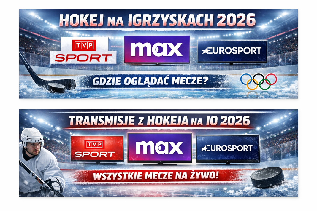 Transmisje z hokeja na IO! Kto komentuje? TVP, HBO Max i Eurosport