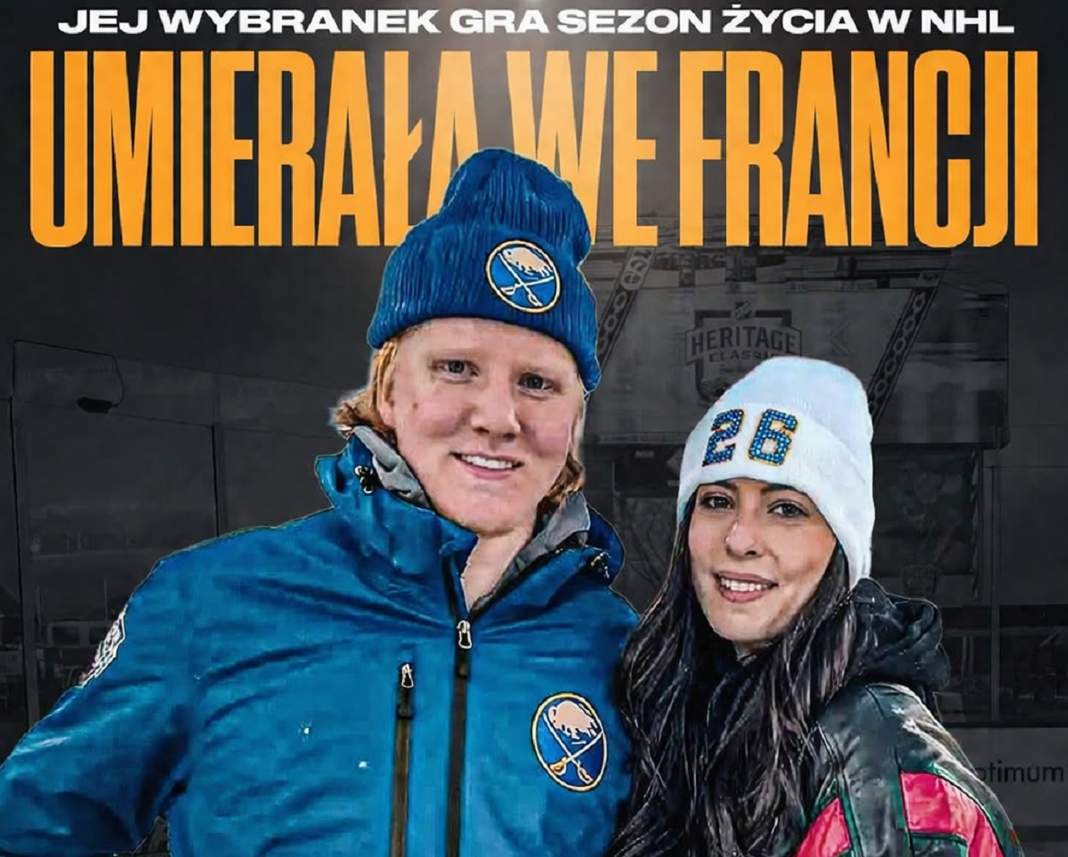 Umierała we Francji. Teraz wróciła. Jej wybranek gra sezon życia w NHL