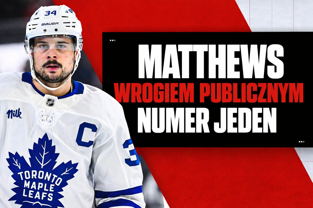 Złoto z USA, piekło w Toronto. Matthews wrogiem publicznym numer jeden