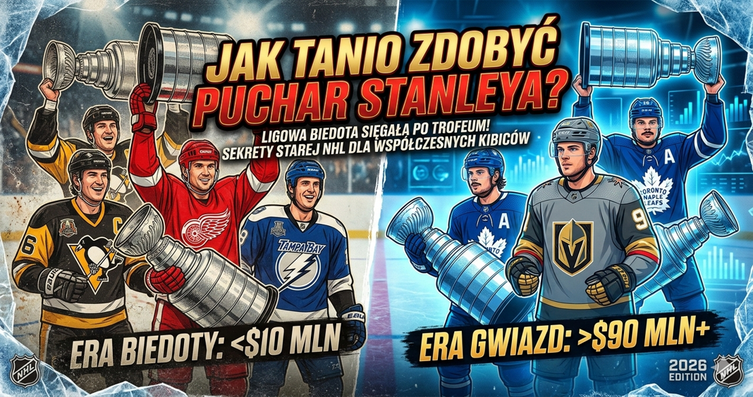 Jak zdobyć Puchar Stanleya za drobne? Ligowa biedota już wygrywała w NHL!