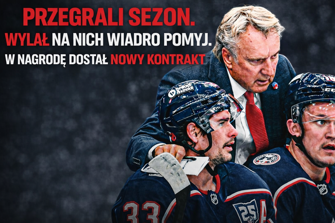 Przegrali sezon. Wylał na nich wiadro pomyj. W nagrodę dostał nowy kontrakt