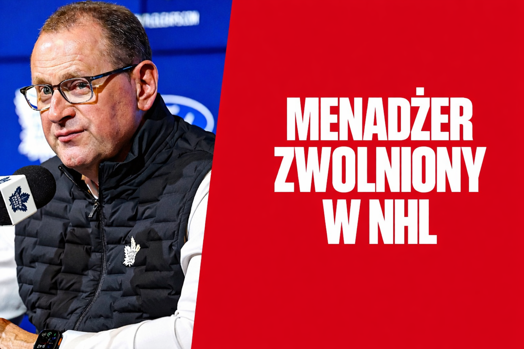 Menadżer zwolniony w NHL! Kryzys tożsamości po koszmarnym roku