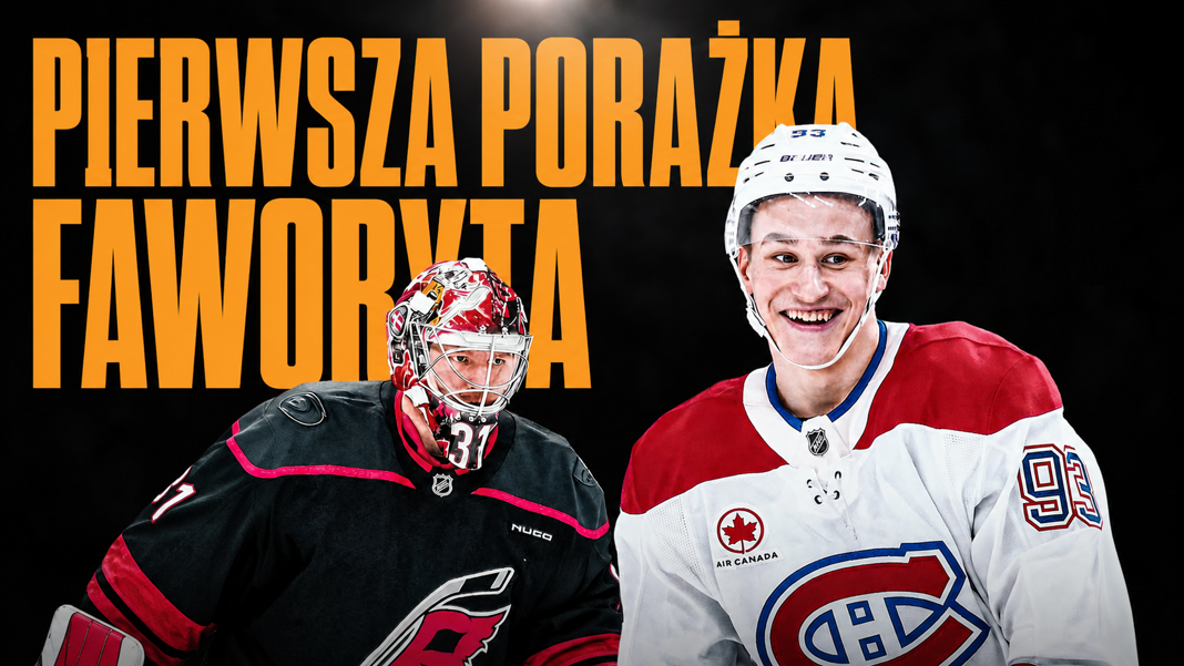 Raport z NHL: Pierwsza porażka wielkiego faworyta! Żona wspierała rywala