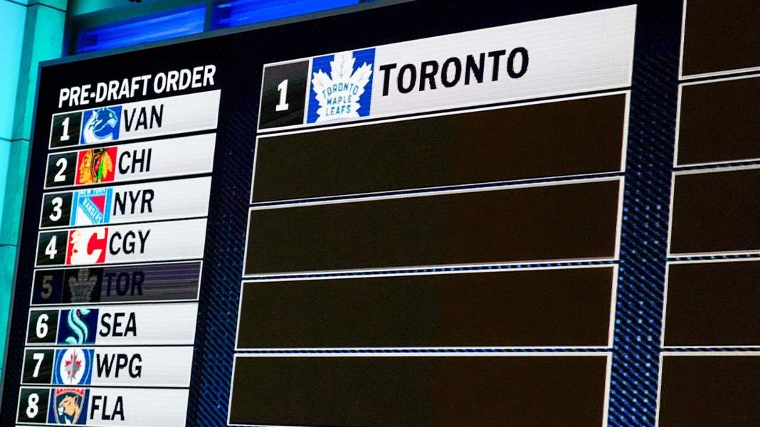 Niespodziewany zwycięzca Loterii Draftu NHL! Co to wszystko oznacza