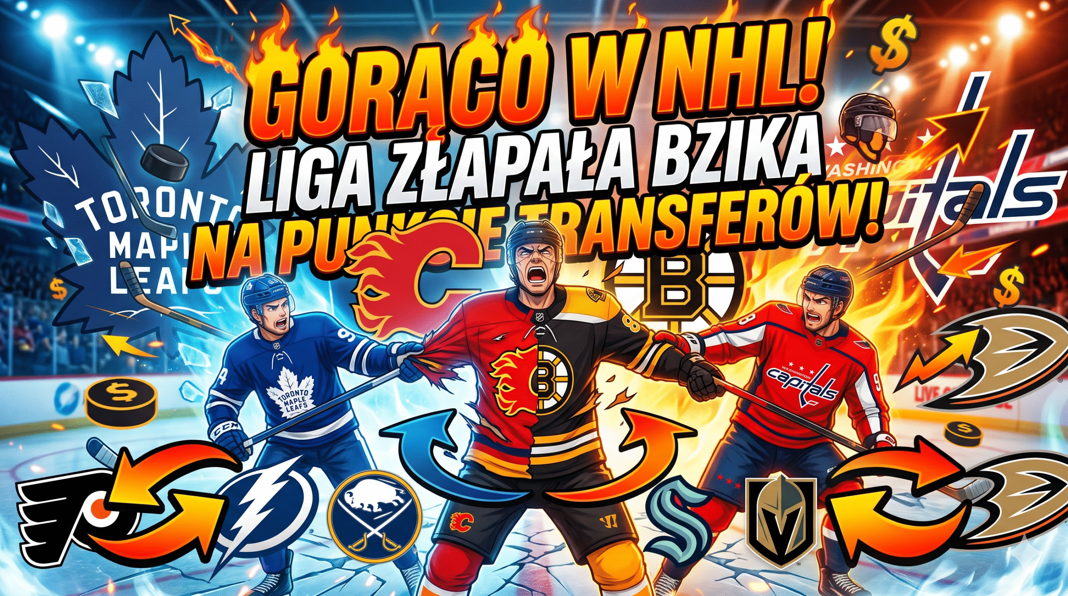 AUDYCJA. GORĄCO w NHL. Liga złapała bzika na punkcie transferów!