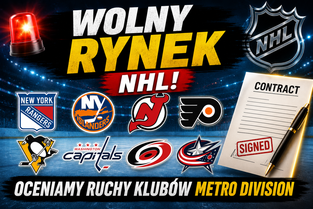 Radio NHL 265. Wolny rynek! Metro Division pod lupą i oceną