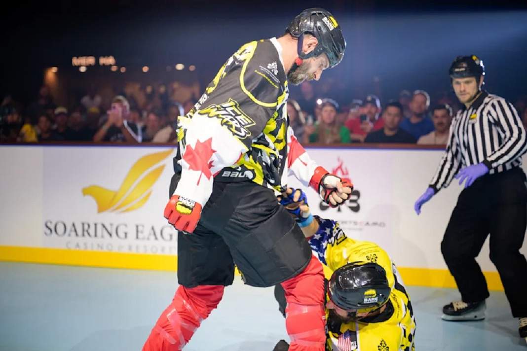 Ice Wars połączenie Gromdy, Fame MMA i NHL! Miks hokeja i oktagonu