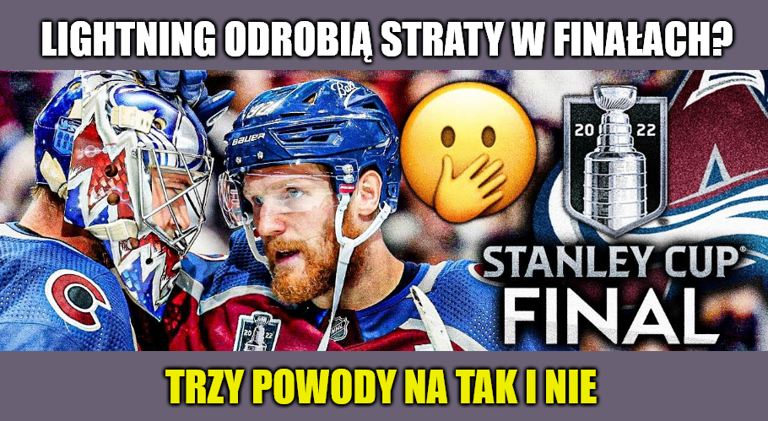Lightning odrobią straty w finałach? Trzy powody na TAK i NIE