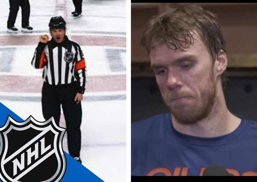 Wielka kłótnia po meczu Oilers. Były sędzia NHL kontra dziennikarze! „Zrobiłeś to po pijaku?”