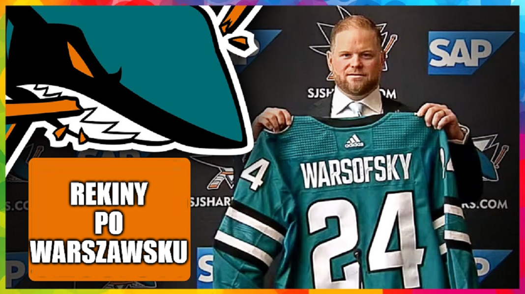 Rekiny po „Warszawsku” w NHL. Warsofsky nowym trenerem Sharks