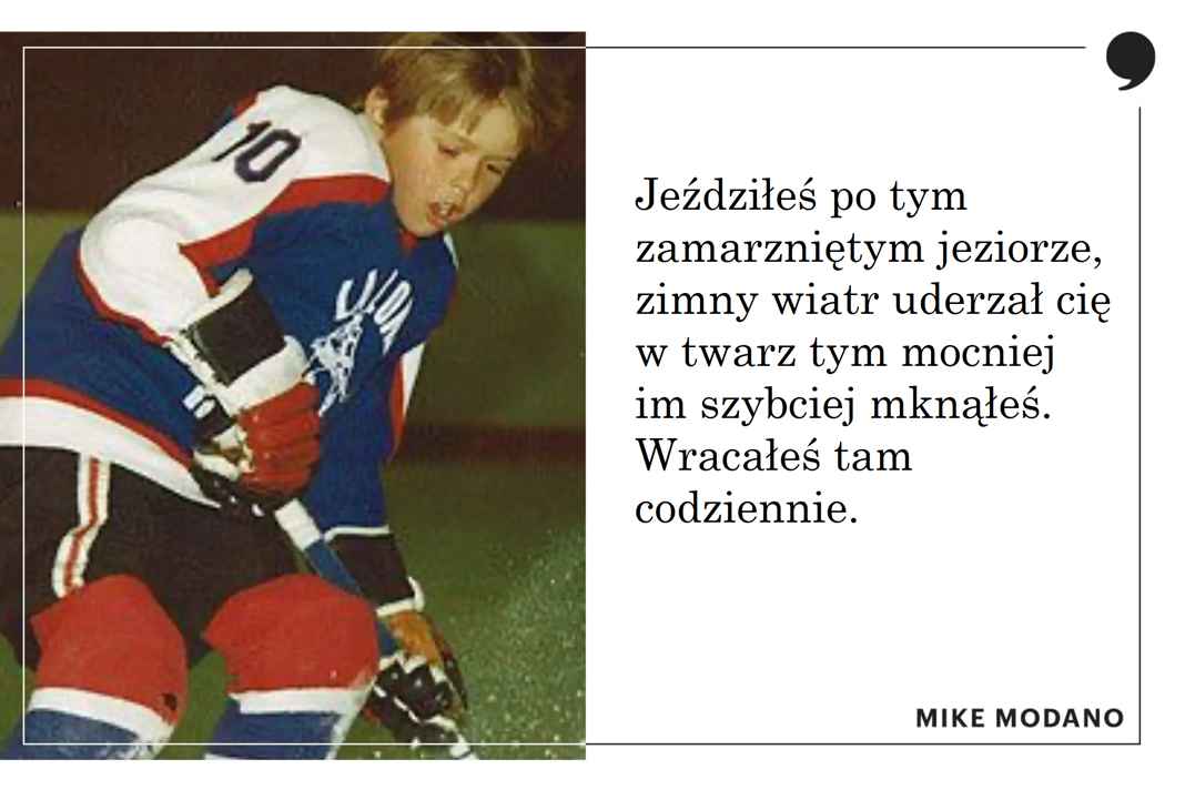 Tłumaczenie z NHL. List do młodszego mnie – Mike Modano